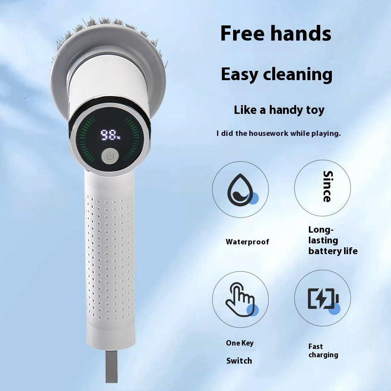 Brosse de nettoyage électrique  à écran intelligent